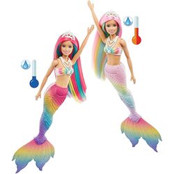 Кукла Барби Русалочка меняющая цвет Barbie Dreamtopia Mermaid GTF89