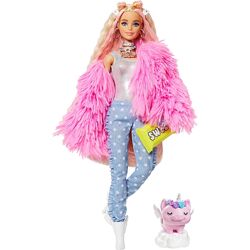 Кукла Барби Экстра в розовой куртке Barbie Extra GRN28