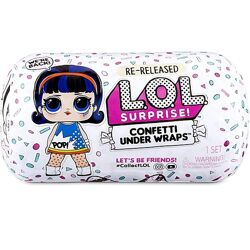Кукла ЛОЛ конфетти капсула L. O. L. Surprise Confetti Under Wraps 571476