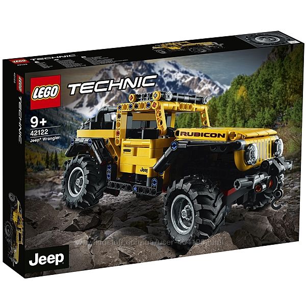 Конструктор LEGO Technic 42122 Jeep Wrangler Джип Вранглер