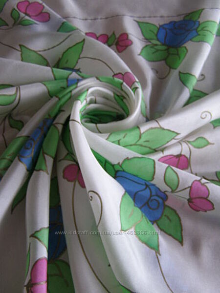 Artys hand painted silk scarf 100 шелковый платок расписан вручную 