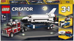 Лего LEGO Creator Транспортувальник шатлів 341 деталь 31091 , оригинал