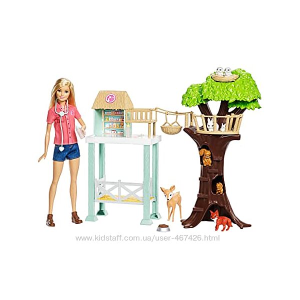 Кукла Барби и Центр спасения животных