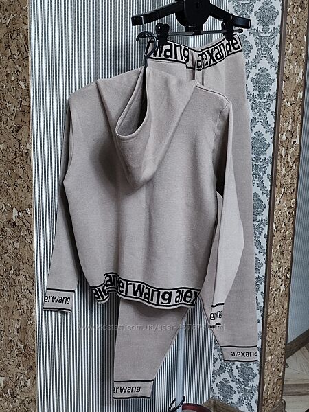 ALEXANDER WANG теплий жіночий прогулянковий костюм 