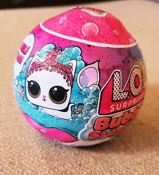 Ігровий набір з лялькою Lol Surprise Bubble Surprise Pets, оригинал, новий