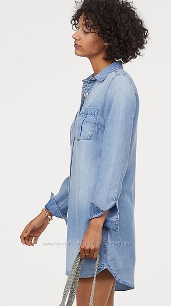 Платье- рубашка легкое нежаркое