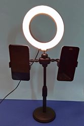 Селфи лампа с подставкой 16 см для стилистов визажстов фотографов