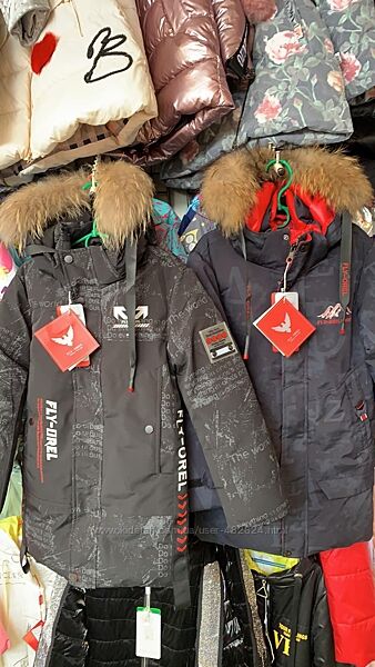 Куртка зимняя для мальчика Puros Poro, Билеми на биопухе тинсулейт.