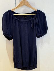 Футболка Маngo із полувовни з короткими рукавами