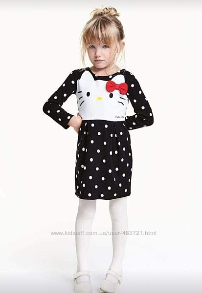Сукня плаття H&M Hello Kitty 122-128 см, 6-8 р