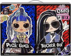  Набор LOL OMG Remix Rocker Boi and Punk Grrrl