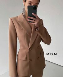 Удлинённый пиджак - платье Мод.030