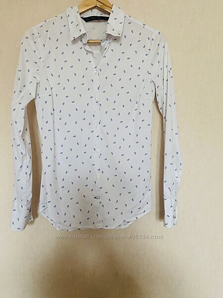 Біла блузка Zara р. S, 26
