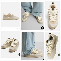 Нові трендові  шкіряні кросівки Zara 40, 41