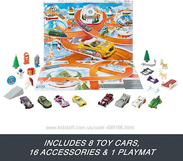 Адвент календар Хот Вілз HOT WHEELS