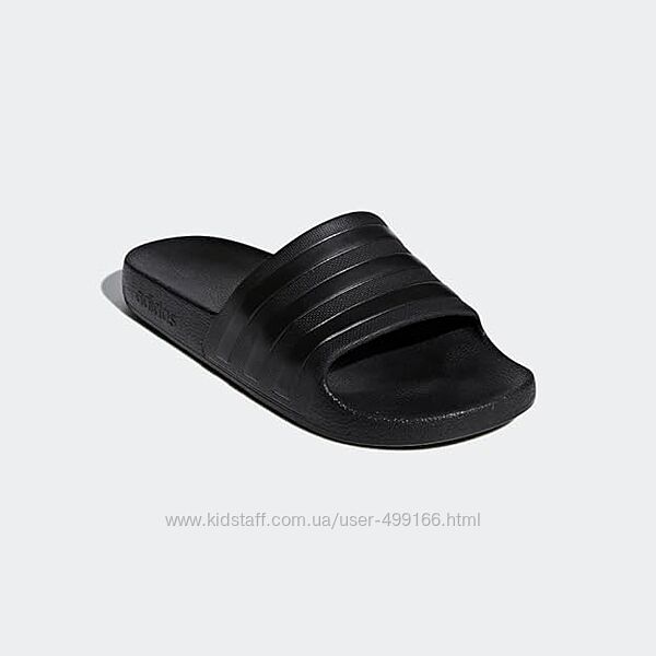 adidas Adilette Aqua Slide Sandal сланці шльопанці адідас чорні