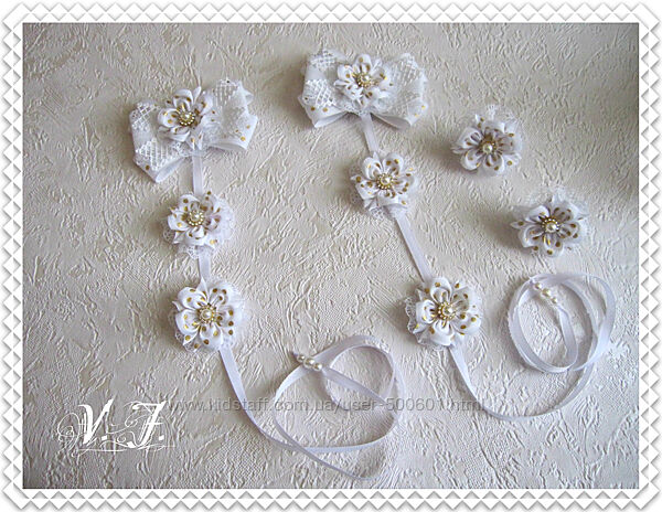 ленты в косу