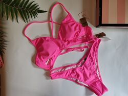 Розпродаж Яскравий купальник pink victorias secret вікторія сікрет