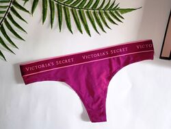 Трусики, стринги с лого резинкой  Victorias Secret оригинал