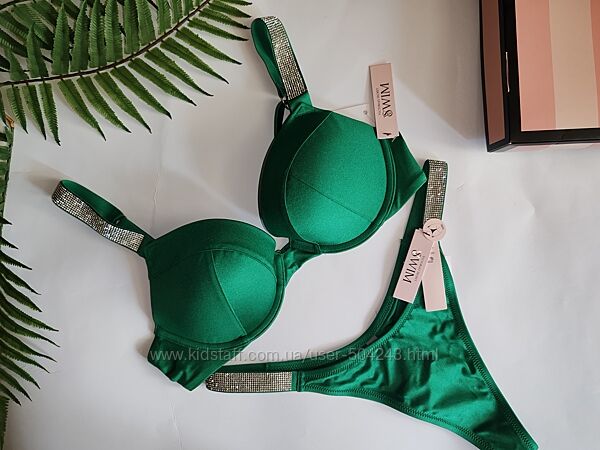 Розпродаж  Сяючий купальник з камінчиками victorias secret