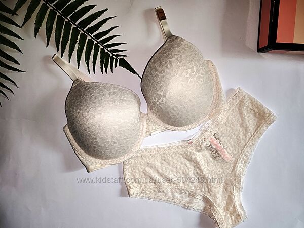 Комплект pink victorias secret вікторія сікрет