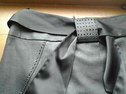 Стильна спідниця, імітація шкіри