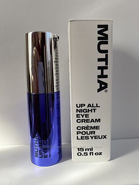 Антивіковий крем для шкіри навколо очей mutha up all night eye cream 15ml