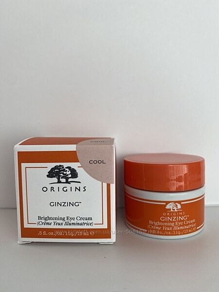 Освітлюючий крем для шкіри навколо очей Origins GinZing Brightening Eye Cre