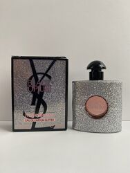 Yves saint laurent black opium glitter edp. 7,5мл, мініатюра, оригінал.