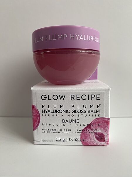 Зволожуючий, відновлюючий бальзам для губ glow recipe 15g