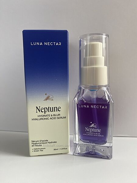 Luna Nectar  Neptune Hydrate & Blur  Сироватка з гіалуроновою кислотою, 