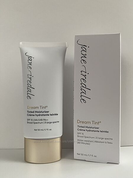Jane iredale spf 15 зволожуючий крем з тоном відтінок dark 50мл.