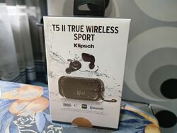 Беспроводные наушники Klipsch T5 II True Wireless Sport Black