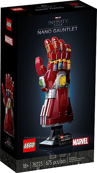 Lego Super Heroes 76223 Marvel Нанорукавиця