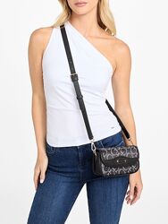 Сумочка кросбоді жіноча Guess, колір чорний