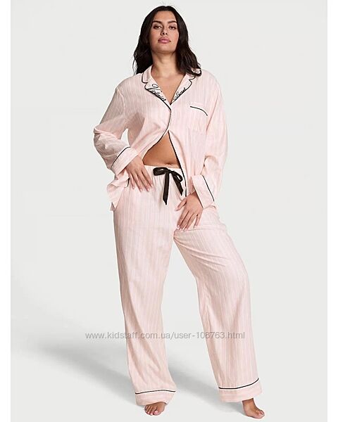 Піжама жіноча Victorias Secret, колір рожевий