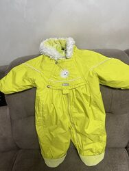 Зимовий комбінезон LENNE яскраво-лимонного кольору, зріст до 68 см