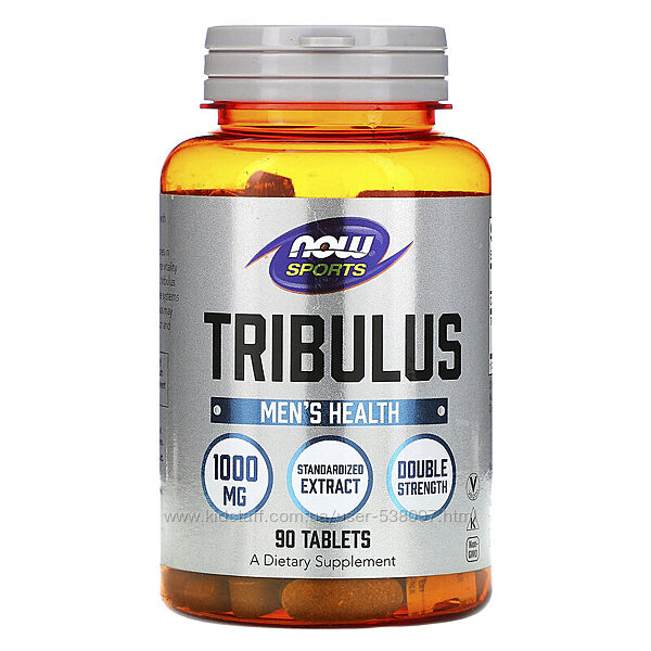 Now Foods Sports Tribulus якорцы стелющиеся, трибулус. 1000 мг, 90 таблеток