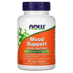 Комплекс для поддержки нервной системы Now Foods Mood Support со зверобоем.