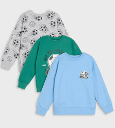 Світшоти 3 шт. для хлопчика Sinsay.