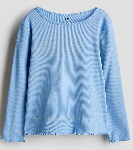 Реглан для дівчинки в рубчик H&M.