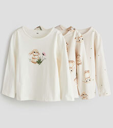 Реглани 3 шт. для дівчинки H&M.