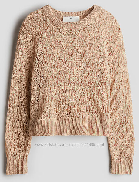 Светр ажурний для дівчинки H&M.