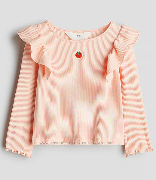 Реглан з воланами для дівчинки H&M.