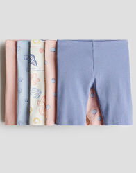 Велосипедні шорти 5 шт. на дівчинку H&M