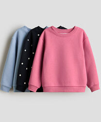 Світшоти 3 шт. для дівчинки H&M