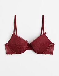 70D Бежевий безшовний бюстгальтер балконет H&M бюстгальтер