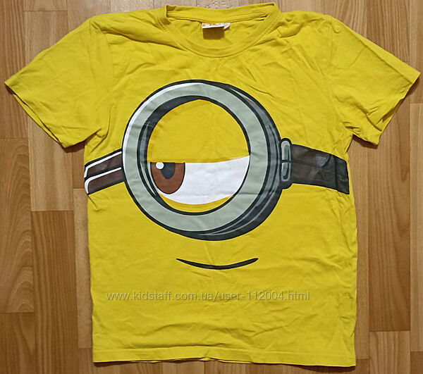 футболка Despicable me, р.12, Minion made, міньони, TV Mania, бавовна оригі