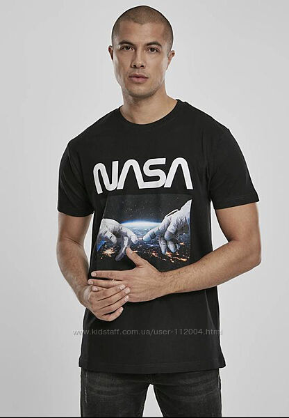 футболка NASA, р. XS приблизно на 12років, бавовна, як нова, Mister tee
