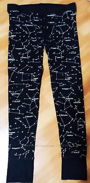 чоловіча термобілизна H&M, р. L, 180, 3/4 4/8, бавовна, штани, білизна